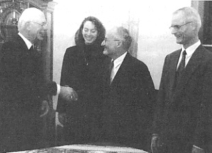 Bischof Spital mit Gruppe